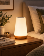 13-Colour Touch Table Lamp – USB Rechargeable Bedside Night Light