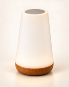 13-Colour Touch Table Lamp – USB Rechargeable Bedside Night Light