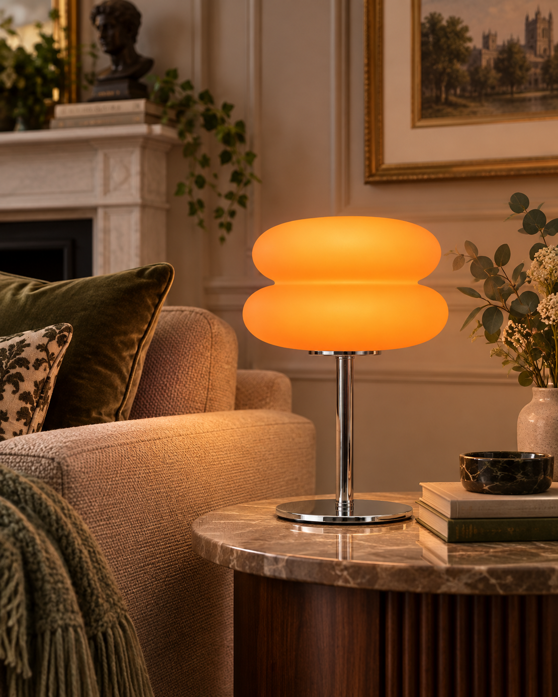 Modern Bubble Table Lamp – Sculptural Bedside & Side Table Light